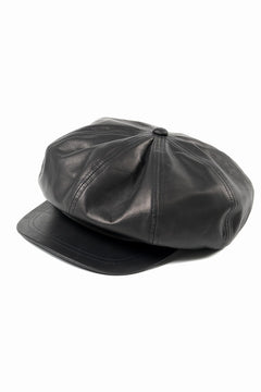 画像をギャラリービューアに読み込む, ISAMU KATAYAMA BACKLASH CASQUETTE / MONOCHROME LUXURY STEER (BLACK)