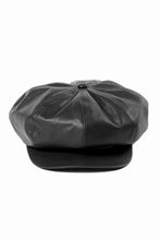 画像をギャラリービューアに読み込む, ISAMU KATAYAMA BACKLASH CASQUETTE / MONOCHROME LUXURY STEER (BLACK)