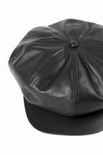 画像をギャラリービューアに読み込む, ISAMU KATAYAMA BACKLASH CASQUETTE / MONOCHROME LUXURY STEER (BLACK)