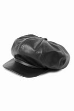 画像をギャラリービューアに読み込む, ISAMU KATAYAMA BACKLASH CASQUETTE / MONOCHROME LUXURY STEER (BLACK)