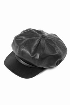 画像をギャラリービューアに読み込む, ISAMU KATAYAMA BACKLASH CASQUETTE / MONOCHROME LUXURY STEER (BLACK)