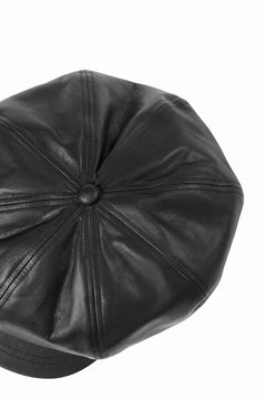 画像をギャラリービューアに読み込む, ISAMU KATAYAMA BACKLASH CASQUETTE / MONOCHROME LUXURY STEER (BLACK)