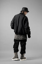 画像をギャラリービューアに読み込む, thom/krom MA-1 BOMBER JACKET / WARM PADDED (BLACK)