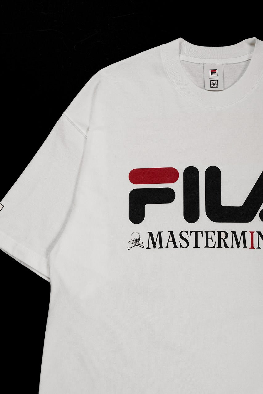 画像をギャラリービューアに読み込む, MASTERMIND WORLD x FILA TEE (WHITE)