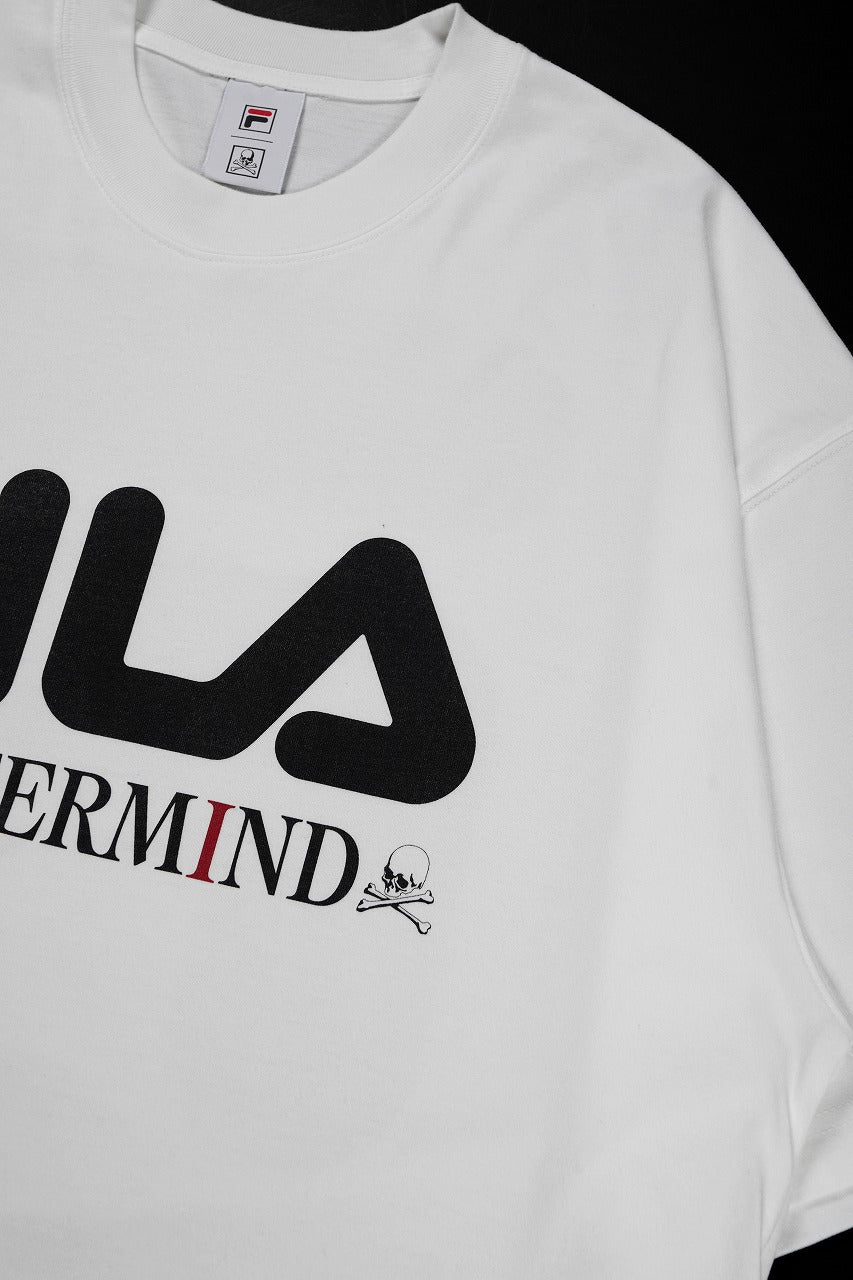 画像をギャラリービューアに読み込む, MASTERMIND WORLD x FILA TEE (WHITE)