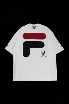 画像をギャラリービューアに読み込む, MASTERMIND WORLD x FILA TEE (WHITE)