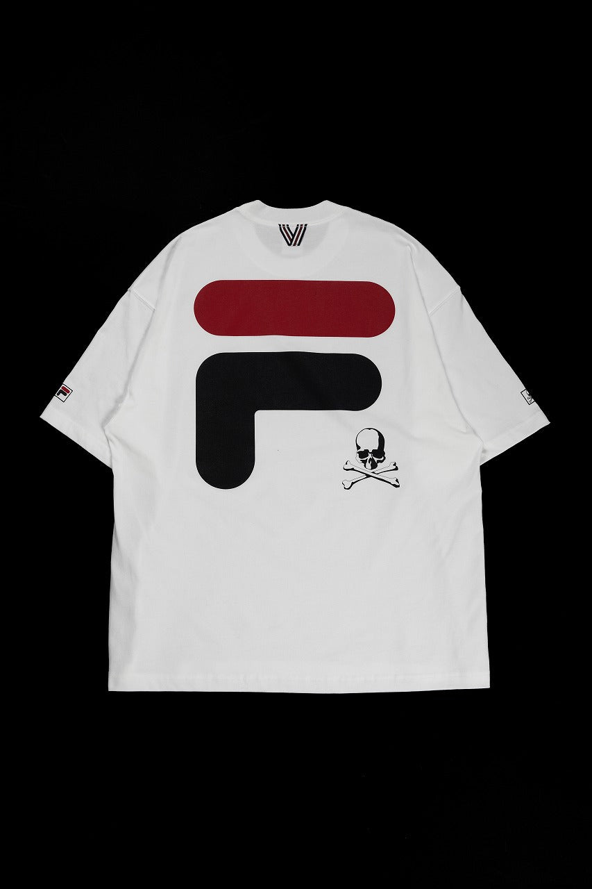 画像をギャラリービューアに読み込む, MASTERMIND WORLD x FILA TEE (WHITE)