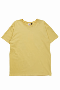 画像をギャラリービューアに読み込む, KATHARINE HAMNETT x FRUIT OF THE LOOM COLLABO TEE / OVERDYED BACK PRINT (YELLOW)