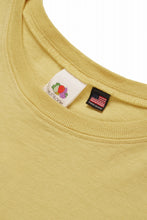 画像をギャラリービューアに読み込む, KATHARINE HAMNETT x FRUIT OF THE LOOM COLLABO TEE / OVERDYED BACK PRINT (YELLOW)