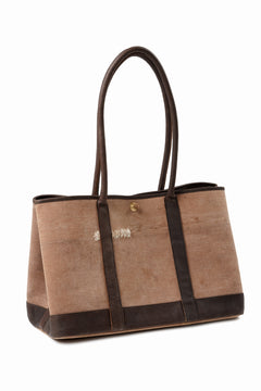 画像をギャラリービューアに読み込む, ierib GP Tote Bag / Vintage SAKABUKURO (BROWN #B)