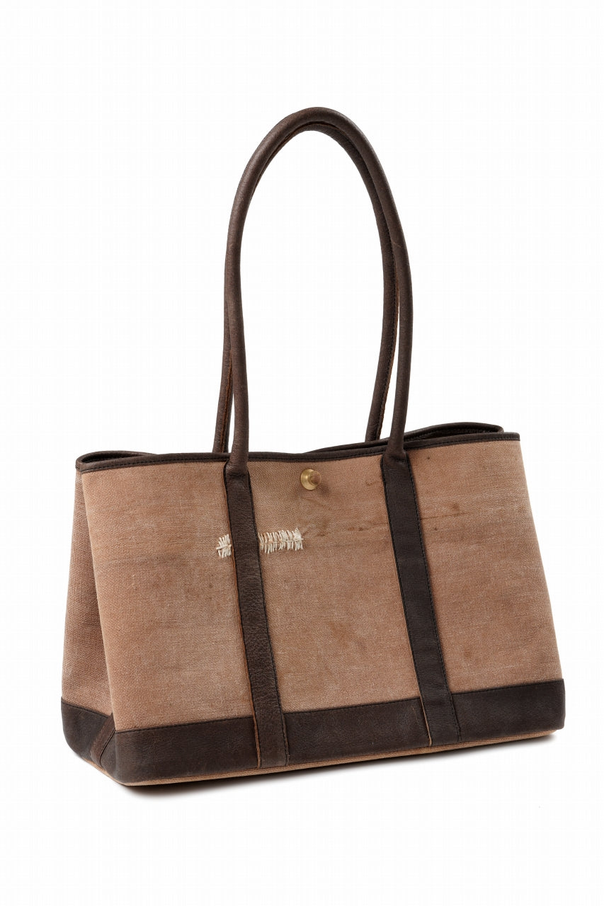 画像をギャラリービューアに読み込む, ierib GP Tote Bag / Vintage SAKABUKURO (BROWN #B)