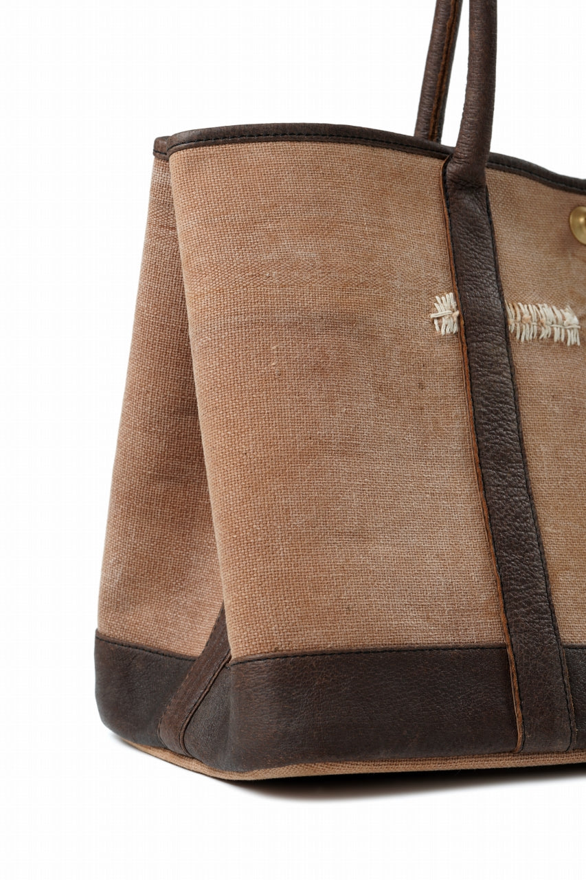 画像をギャラリービューアに読み込む, ierib GP Tote Bag / Vintage SAKABUKURO (BROWN #B)