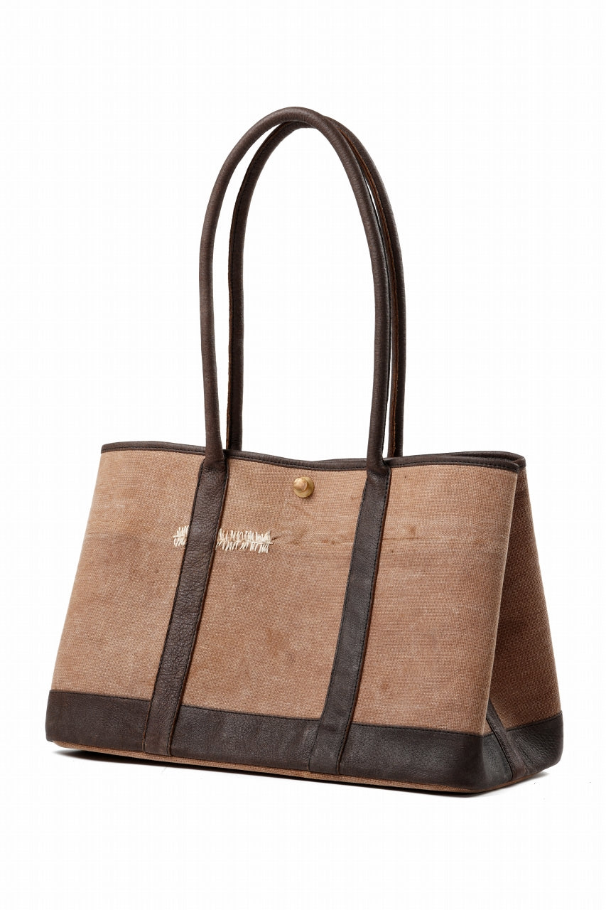画像をギャラリービューアに読み込む, ierib GP Tote Bag / Vintage SAKABUKURO (BROWN #B)