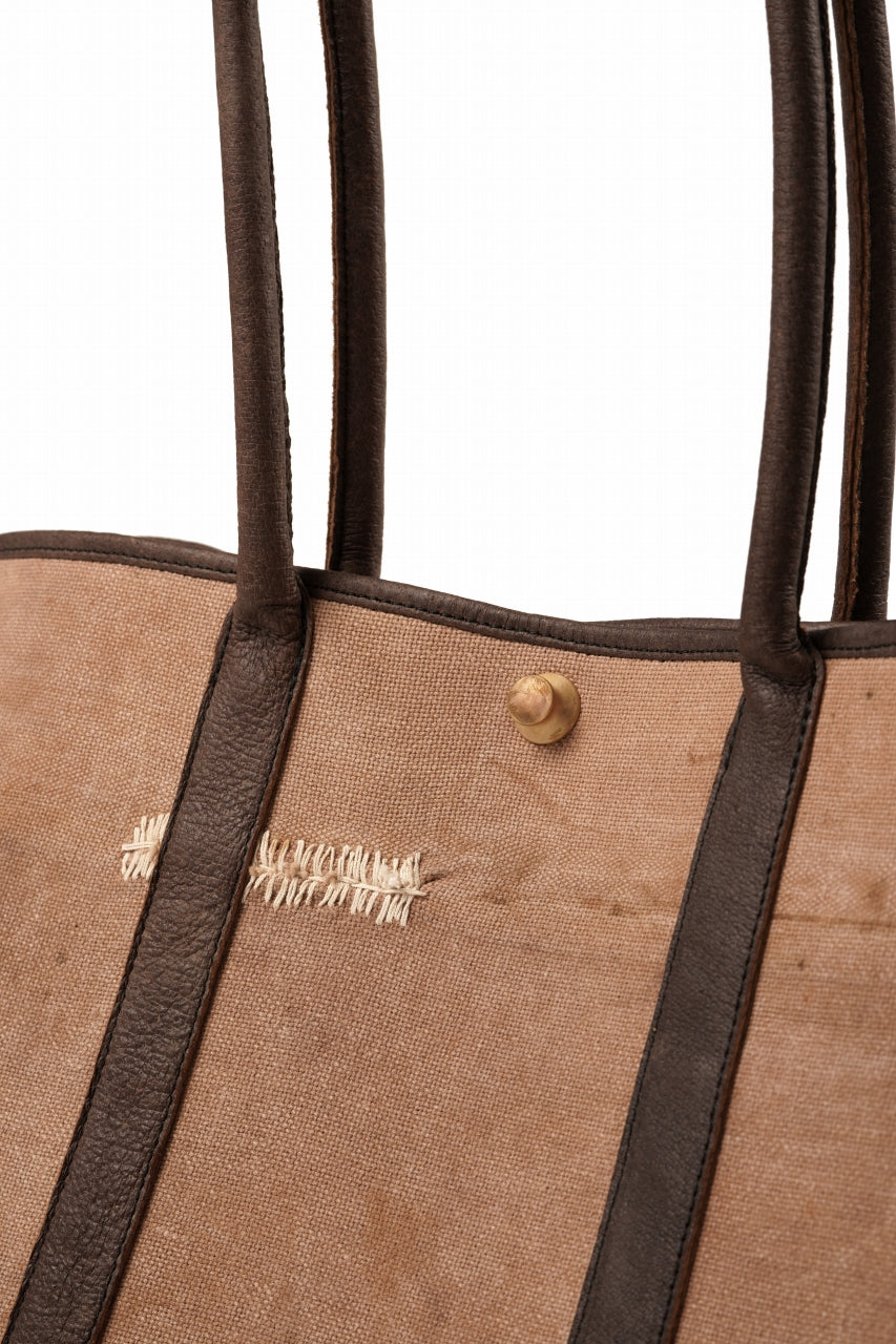 画像をギャラリービューアに読み込む, ierib GP Tote Bag / Vintage SAKABUKURO (BROWN #B)