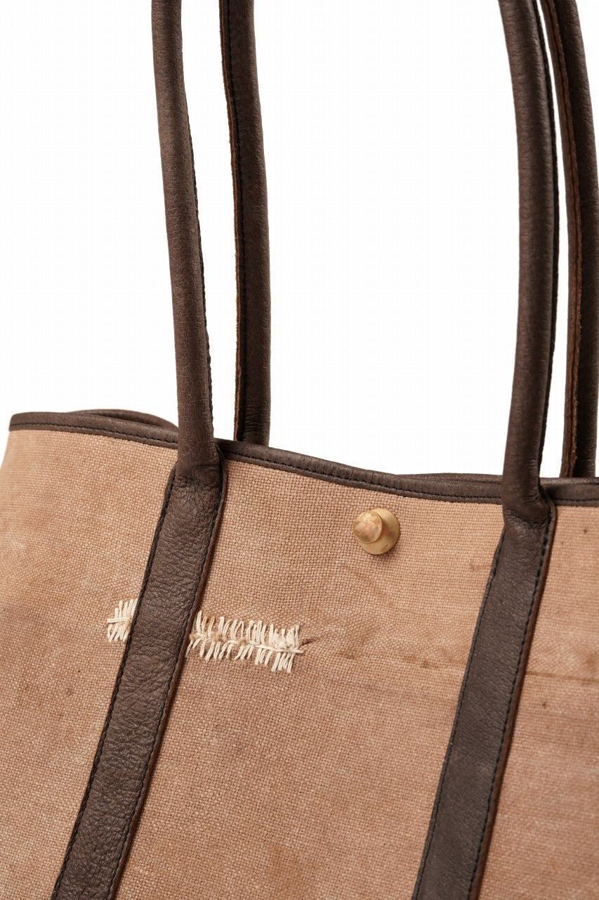 画像をギャラリービューアに読み込む, ierib GP Tote Bag / Vintage SAKABUKURO (BROWN #B)