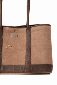 画像をギャラリービューアに読み込む, ierib GP Tote Bag / Vintage SAKABUKURO (BROWN #B)
