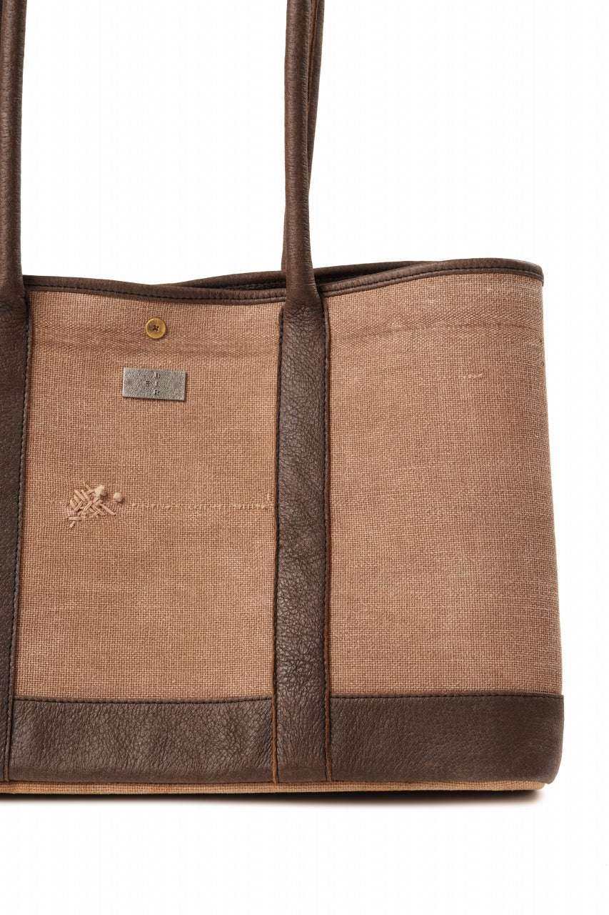 画像をギャラリービューアに読み込む, ierib GP Tote Bag / Vintage SAKABUKURO (BROWN #B)