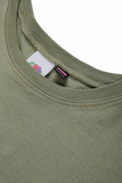 画像をギャラリービューアに読み込む, KATHARINE HAMNETT x FRUIT OF THE LOOM COLLABO TEE / OVERDYED BACK PRINT (GREEN)