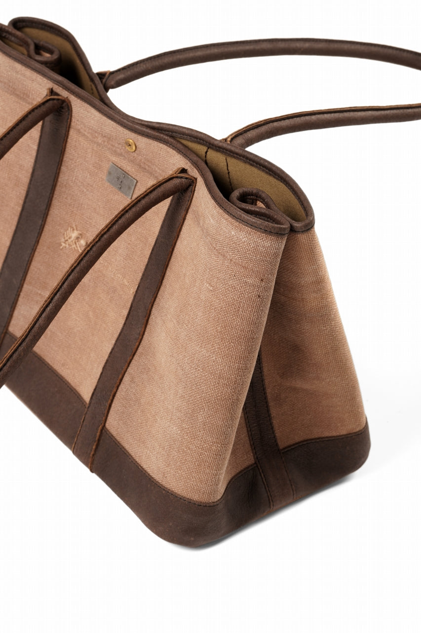 画像をギャラリービューアに読み込む, ierib GP Tote Bag / Vintage SAKABUKURO (BROWN #B)