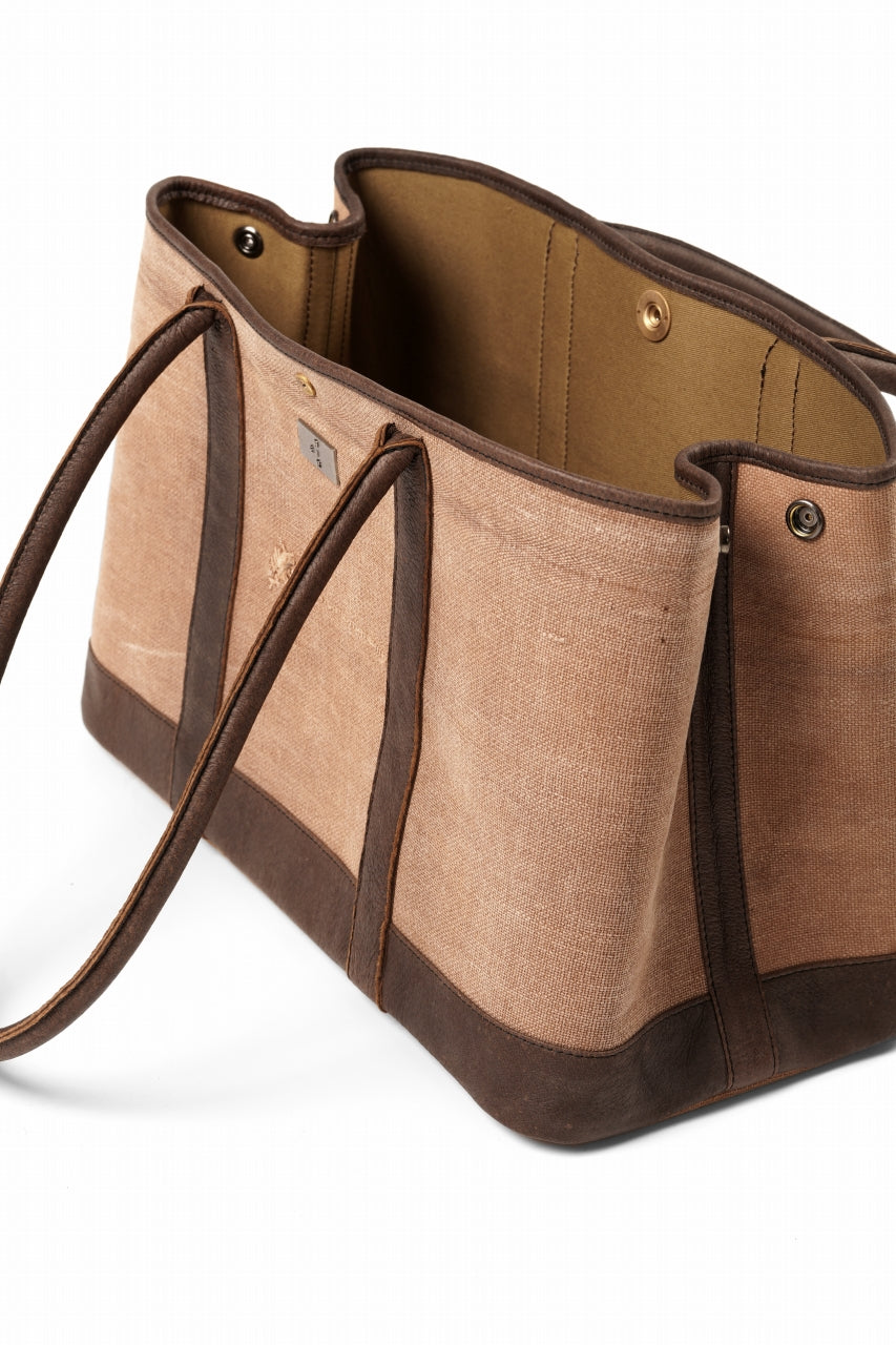 画像をギャラリービューアに読み込む, ierib GP Tote Bag / Vintage SAKABUKURO (BROWN #B)