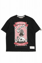 Load image into Gallery viewer, beauty : beast ESSENTIAL GRAPHIC LINE TEE (REQUIEM / BLACK)