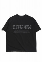 Load image into Gallery viewer, beauty : beast ESSENTIAL GRAPHIC LINE TEE (REQUIEM / BLACK)