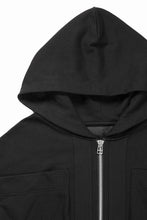 画像をギャラリービューアに読み込む, A.F ARTEFACT SWEAT ZIP HOODIE (BLACK)
