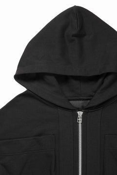 画像をギャラリービューアに読み込む, A.F ARTEFACT SWEAT ZIP HOODIE (BLACK)