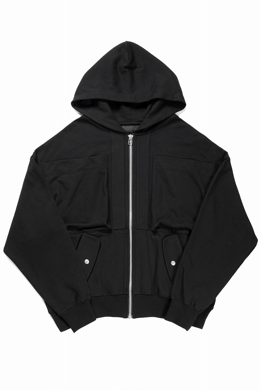画像をギャラリービューアに読み込む, A.F ARTEFACT SWEAT ZIP HOODIE (BLACK)