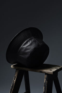 画像をギャラリービューアに読み込む, ISAMU KATAYAMA BACKLASH BUCKET HAT / MONOCHROME LUXURY STEER (BLACK)