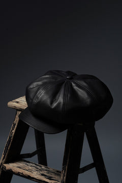画像をギャラリービューアに読み込む, ISAMU KATAYAMA BACKLASH CASQUETTE / MONOCHROME LUXURY STEER (BLACK)