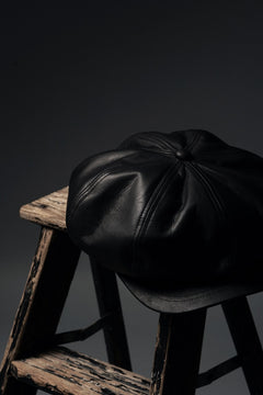 画像をギャラリービューアに読み込む, ISAMU KATAYAMA BACKLASH CASQUETTE / MONOCHROME LUXURY STEER (BLACK)