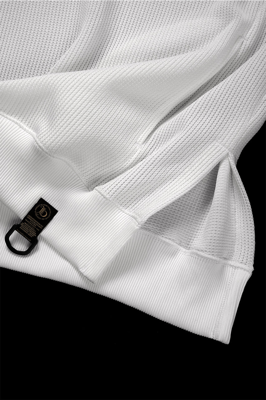 画像をギャラリービューアに読み込む, beauty : beast HIGH-NECK SLEEVELESS PULLOVER (WHITE)