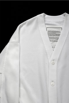 画像をギャラリービューアに読み込む, beauty : beast MONSTER CARDIGAN (WHITE)