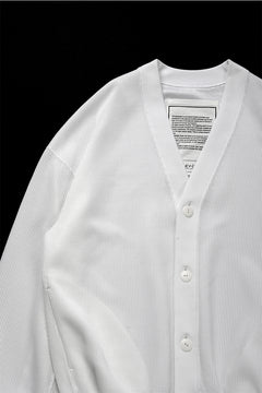 画像をギャラリービューアに読み込む, beauty : beast MONSTER CARDIGAN (WHITE)