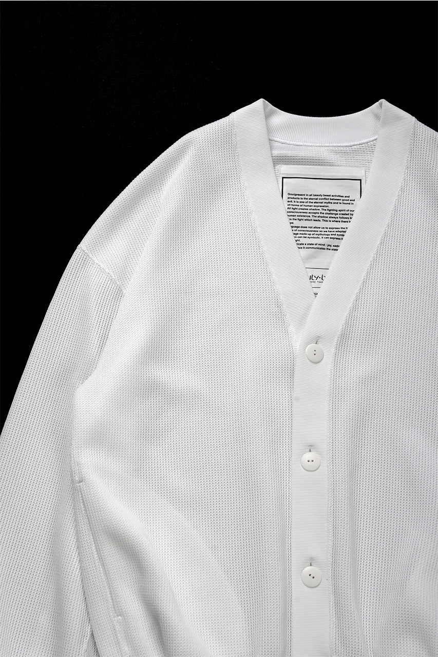 画像をギャラリービューアに読み込む, beauty : beast MONSTER CARDIGAN (WHITE)