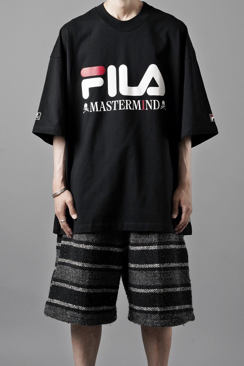 画像をギャラリービューアに読み込む, MASTERMIND WORLD x FILA TEE (BLACK)