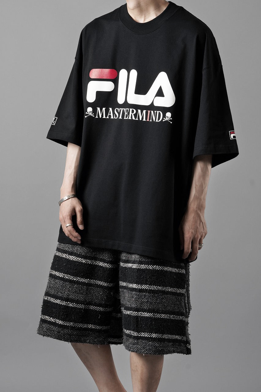 画像をギャラリービューアに読み込む, MASTERMIND WORLD x FILA TEE (BLACK)