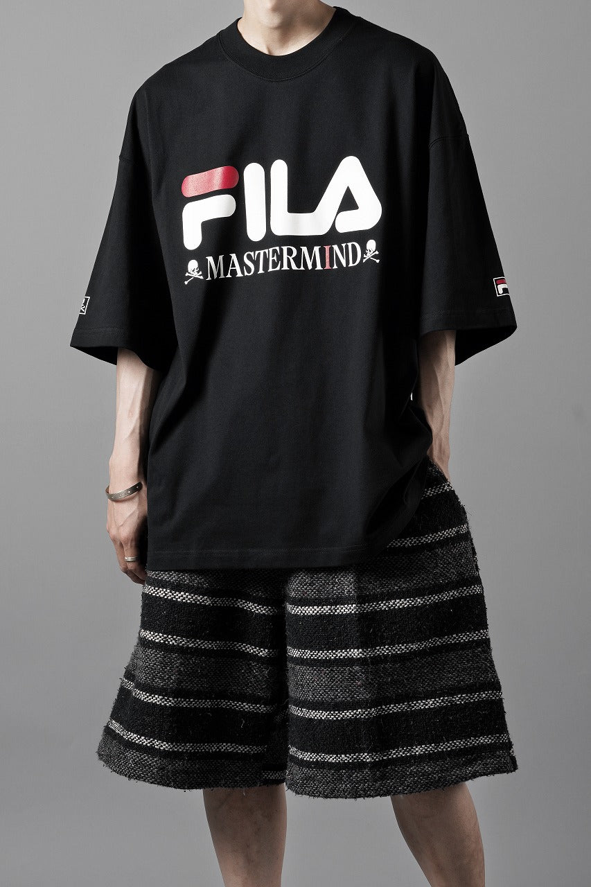 画像をギャラリービューアに読み込む, MASTERMIND WORLD x FILA TEE (BLACK)