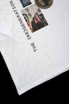 画像をギャラリービューアに読み込む, ISABEL BENENATO Comfort Size Print T-Shirt of Cotton Jersey (WHITE)