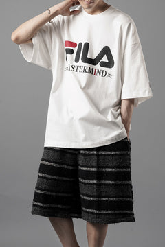 画像をギャラリービューアに読み込む, MASTERMIND WORLD x FILA TEE (WHITE)