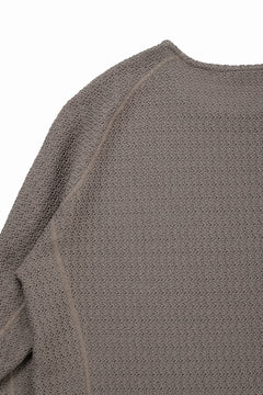 画像をギャラリービューアに読み込む, OPPOSE DUALITY ERGONOMIC LS T-SHIRTS / RUSSELL KNIT JERSEY (BEIGE)