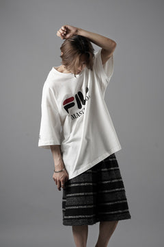 画像をギャラリービューアに読み込む, MASTERMIND WORLD x FILA TEE (WHITE)