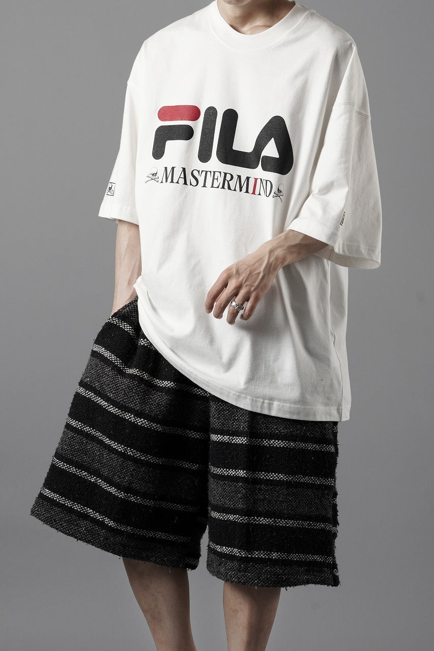 画像をギャラリービューアに読み込む, MASTERMIND WORLD x FILA TEE (WHITE)