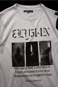 画像をギャラリービューアに読み込む, beauty : beast ESSENTIAL GRAPHIC LINE SLEEVELESS TEE (ELYSIAN / BEIGE)