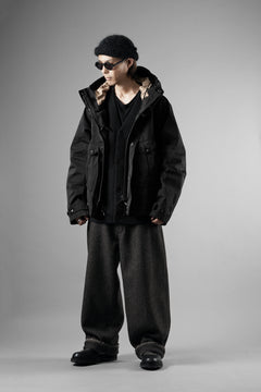 画像をギャラリービューアに読み込む, Ten c TEMPEST ANORAK JACKET / GARMENT DYED OJJ (NERO)