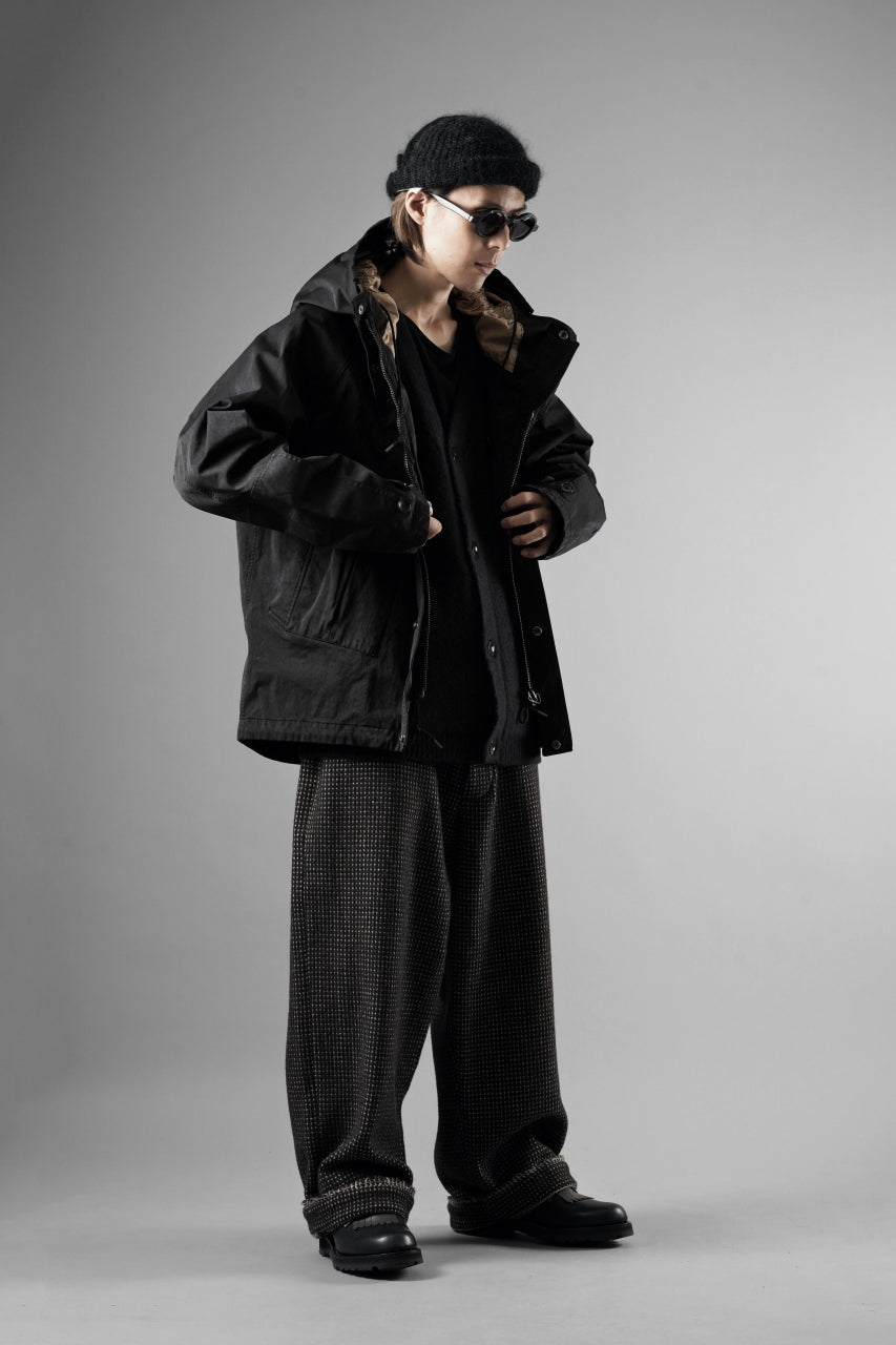 画像をギャラリービューアに読み込む, Ten c TEMPEST ANORAK JACKET / GARMENT DYED OJJ (NERO)