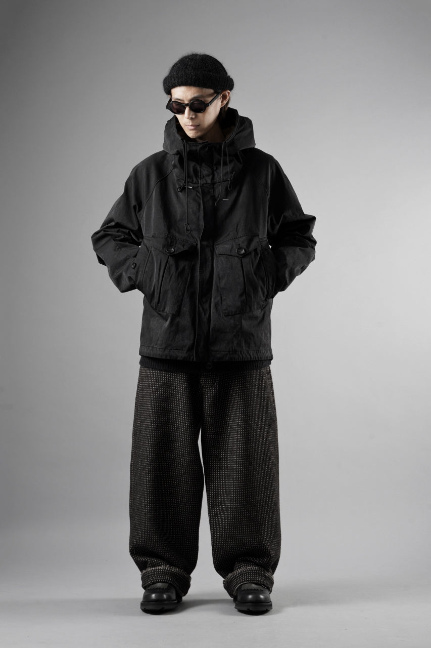 画像をギャラリービューアに読み込む, Ten c TEMPEST ANORAK JACKET / GARMENT DYED OJJ (NERO)