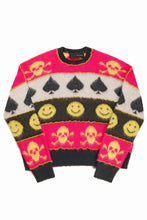 画像をギャラリービューアに読み込む, ISABEL BENENATO Wool Jacquarrd Intarsia Knit Jumper (MIX)