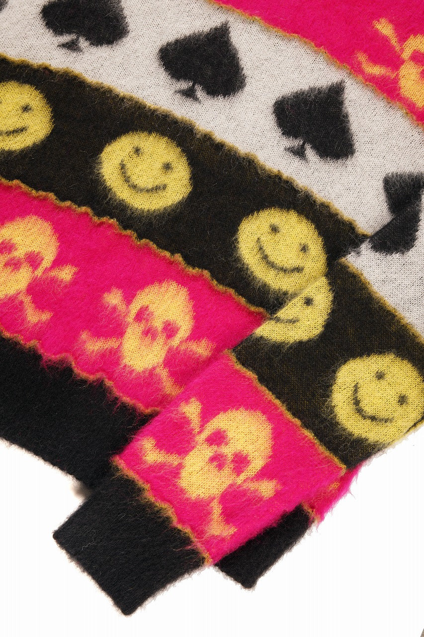 画像をギャラリービューアに読み込む, ISABEL BENENATO Wool Jacquarrd Intarsia Knit Jumper (MIX)